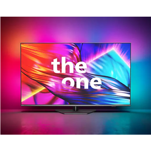 Philips PUS8919, 55", 4K UHD, LED LCD, pilkas - Televizorius Prekė - 55PUS8919/12