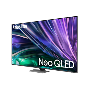 Samsung QN85D, 75'', 4K UHD, Neo QLED, Mini LED, sidabro spalvos - Televizorius