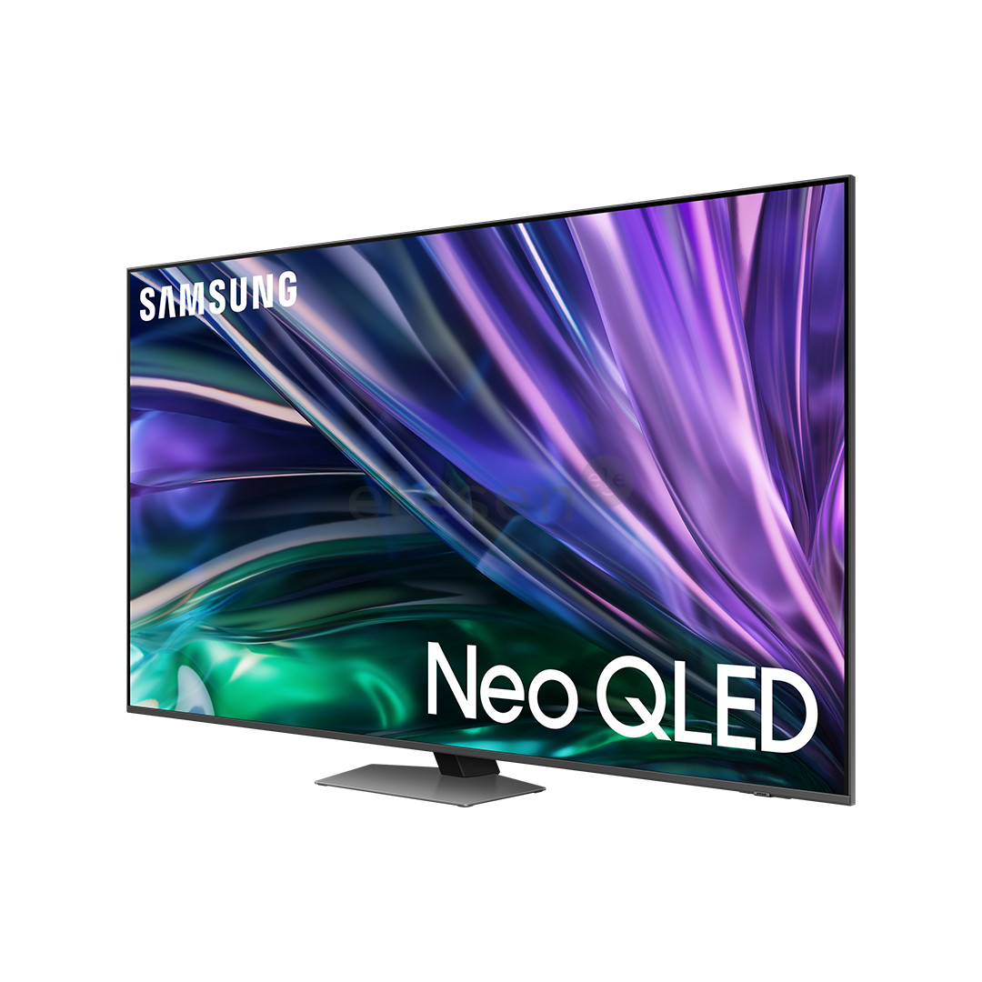 Samsung QN85D, 55'', 4K UHD, Neo QLED, Mini LED, sidabro spalvos - Televizorius