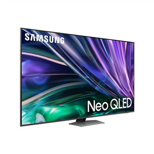 Samsung QN85D, 55'', 4K UHD, Neo QLED, Mini LED, sidabro spalvos - Televizorius
