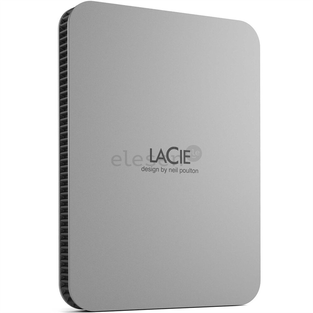 LaCie Mobile Drive, USB-C, 1 TB, gray - External hard drive Item - STLP1000400