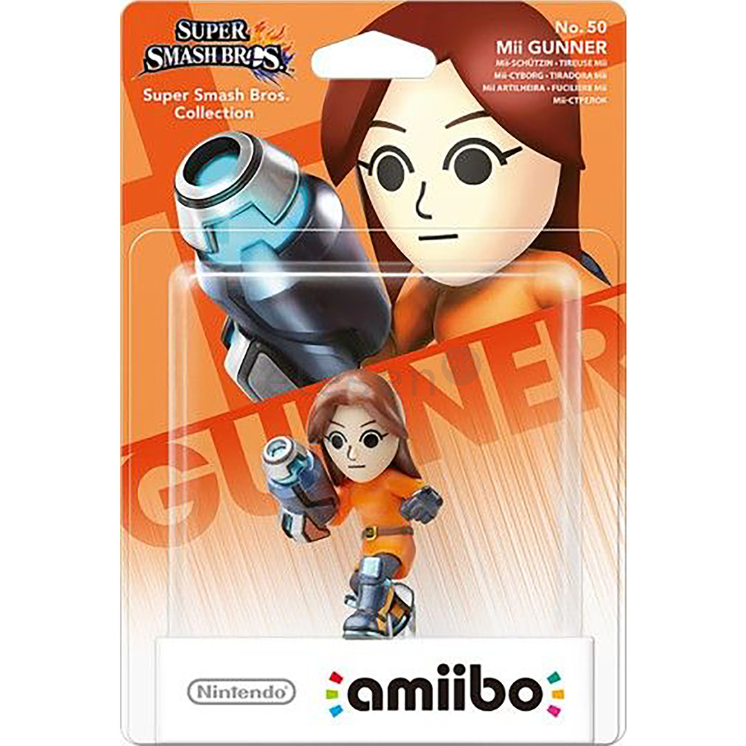 Nintendo Mii Gunner, No. 50 - Amiibo Товар - 045496353124