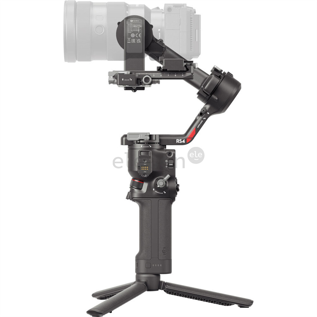 DJI RS 4 Gimbal Stabilizer Combo, juodas - Stabilizatorius