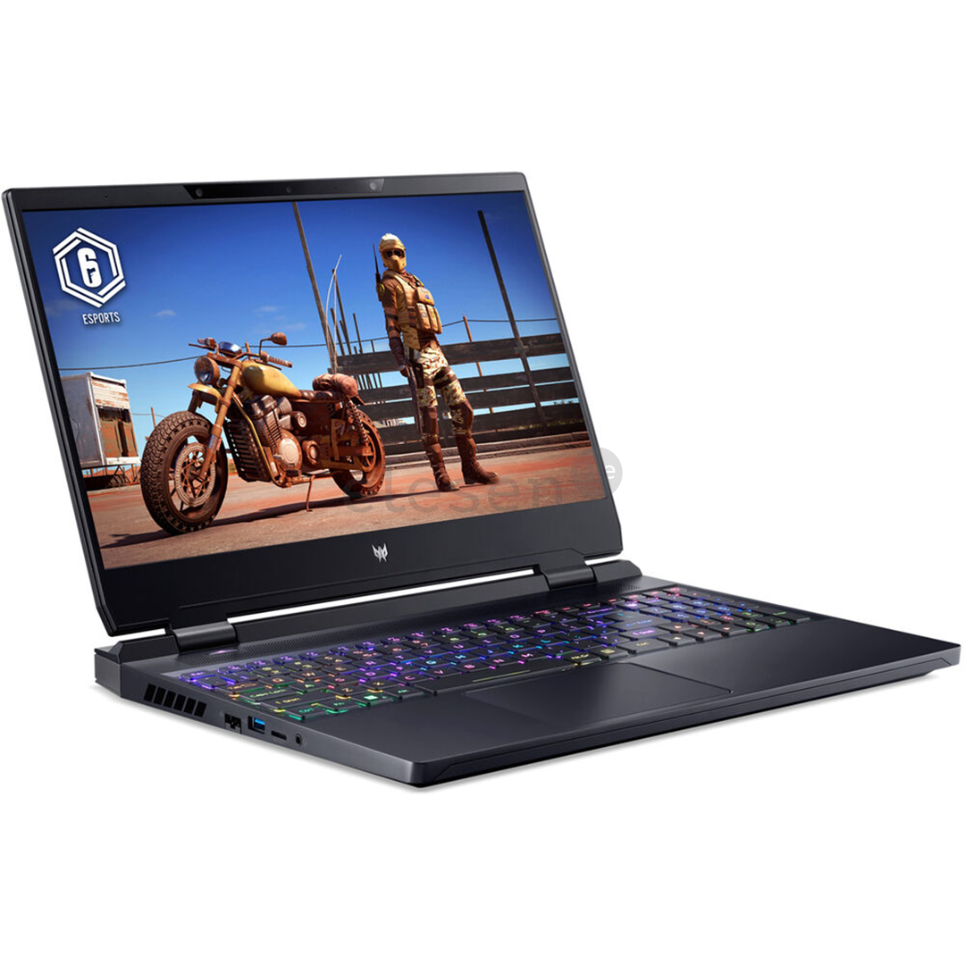 Acer Predator Helios 3D 15, 15,6'', 3D UHD, i9, 32 GB, 1 TB, RTX 4080, ENG, juodas  - Nešiojamas kompiuteris Prekė - NH.QLWEL.001