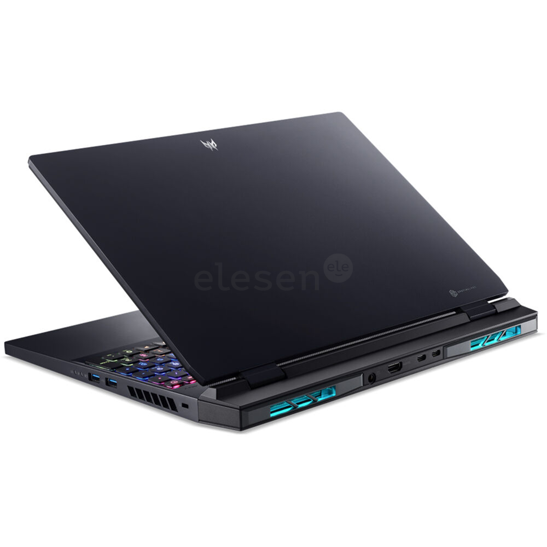 Acer Predator Helios 3D 15, 15,6'', 3D UHD, i9, 32 GB, 1 TB, RTX 4080, ENG, juodas  - Nešiojamas kompiuteris Prekė - NH.QLWEL.001