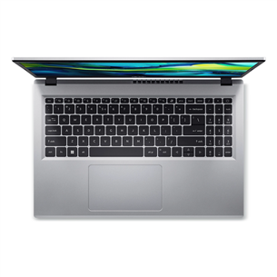 Acer Aspire Go 15, 15,6", i3, 8 GB, 256 GB, ENG, sidabrinis - Nešiojamas kompiuteris Prekė - NX.KRPEL.001