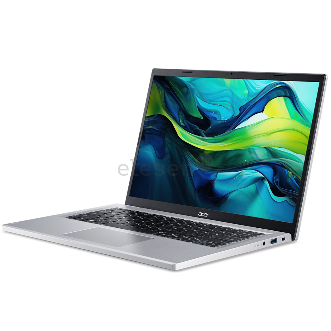 Acer Aspire Go 14, i3, 8 GB, 256 GB, ENG, sidabrinis - Nešiojamas kompiuteris Prekė - NX.KT8EL.001