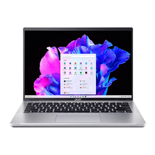 Acer Swift Go OLED, 14", 2.8K, i7, 16 GB, 1 TB, ENG, sidabrinis - Nešiojamas kompiuteris Prekė - NX.KMZEL.002 NX.KMZEL.002