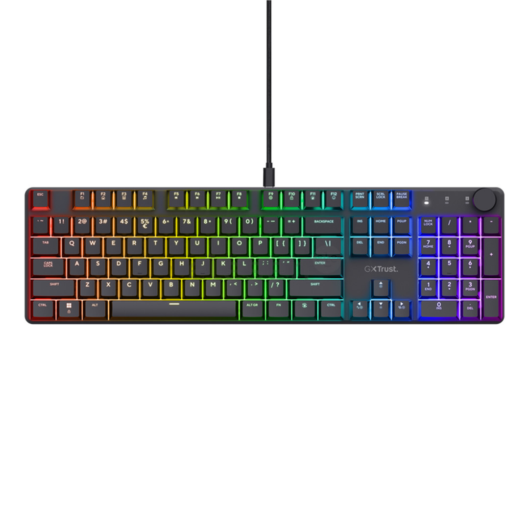 Trust GXT 866 Torix, US, black - Mechanical keyboard Item - 24910