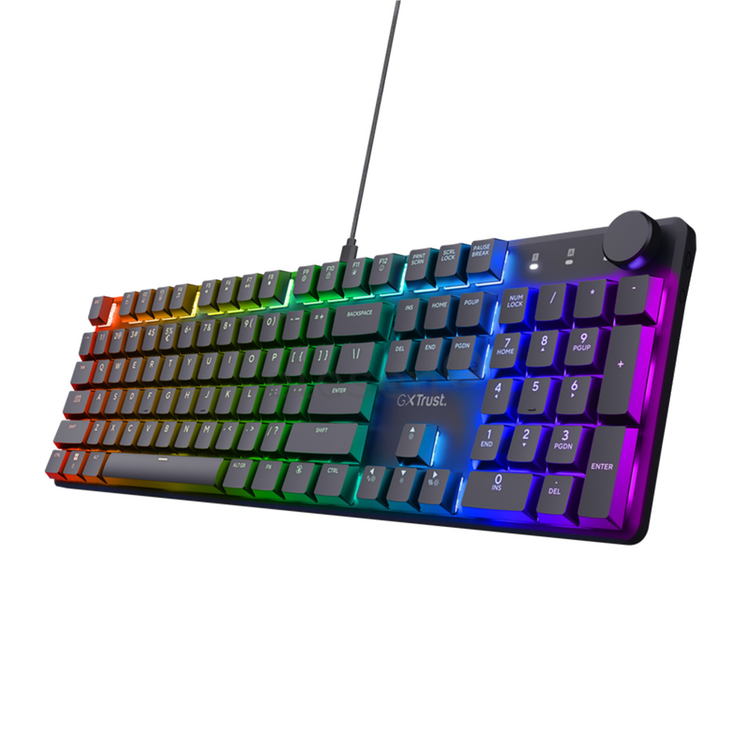 Trust GXT 866 Torix, US, black - Mechanical keyboard Item - 24910
