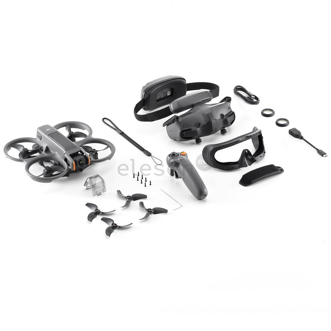 Dji Avata 2 Fly More Combo, 1 аккумулятор, серый - Дрон