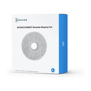 Ecovacs, 4 vnt. - Šluostės siurbliams X1, X2, T20 Omni/ X1, T10 Turbo robot Prekė - D-WP04-0012