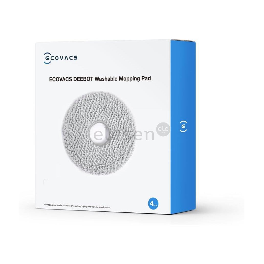 Ecovacs, 4 шт. - Подушечки для робота-пылесоса Товар - D-WP04-0012