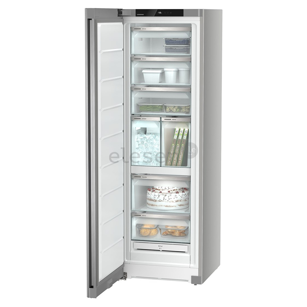 Liebherr, NoFrost, 278 л, высота 186 см, серебристый - Морозильник Товар - SFNSFD5247