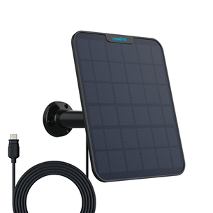 Reolink Solar Panel 2, 5.8 W, juoda - Saulės baterija stebėjimo kamerai