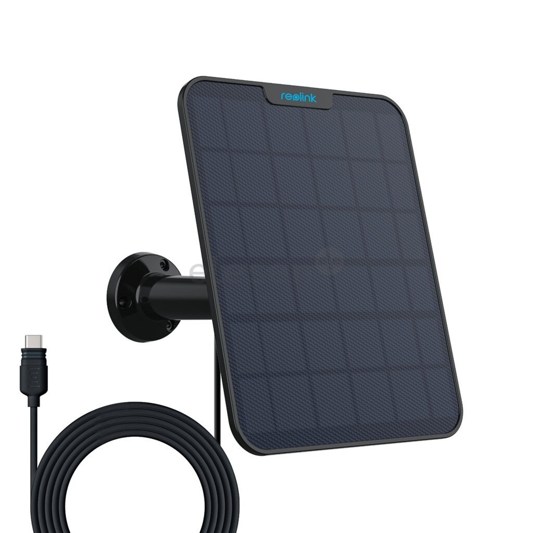 Reolink Solar Panel 2, 5.8 W, juoda - Saulės baterija stebėjimo kamerai