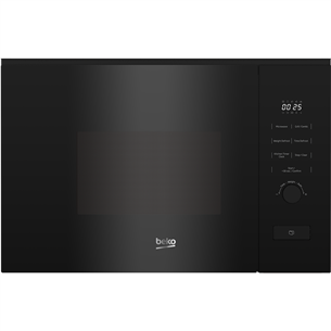 Įmontuojama mikrobangų krosnelė  Beko, 20 L, 800 W, juoda Prekė-BMGB20212B BMGB20212B