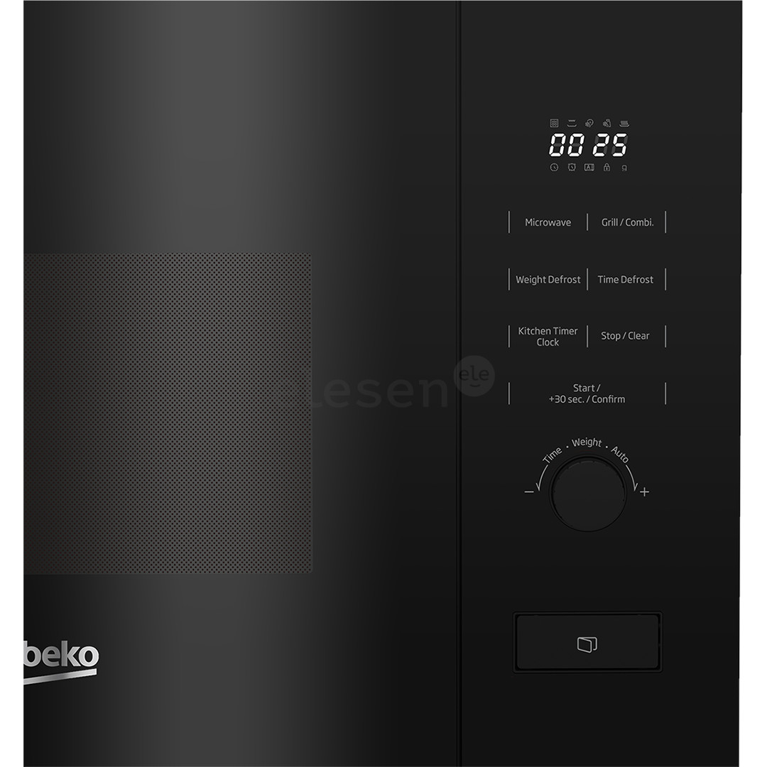 Beko, 20 L, 800 W, black - Built-in Microwave oven with grill
