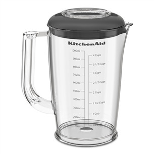 KitchenAid Go, su baterija, juodas - Trintuvas