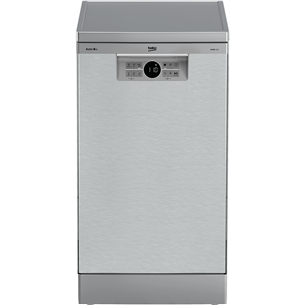 Beko, 10 komplektų talpa, sidabrinė - Indaplovė Prekė - BDFS26040XA BDFS26040XA