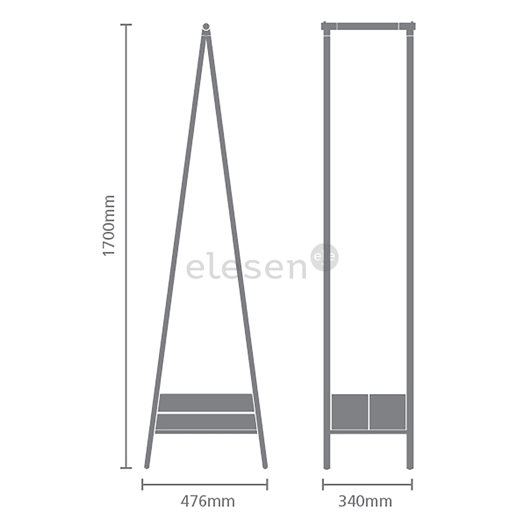 Brabantia Linn, Compact, balta - Drabužių pakaba Prekė - 229862