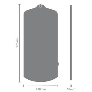 Brabantia Linn, pilka - Lyginimo garais lenta Prekė - 231582