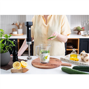 KitchenAid Go, su baterija, juodas - Trintuvas