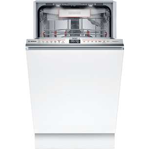 Bosch, Series 6, 10 komplektų talpa - Įmontuojama indaplovė SPV6ZMX17E