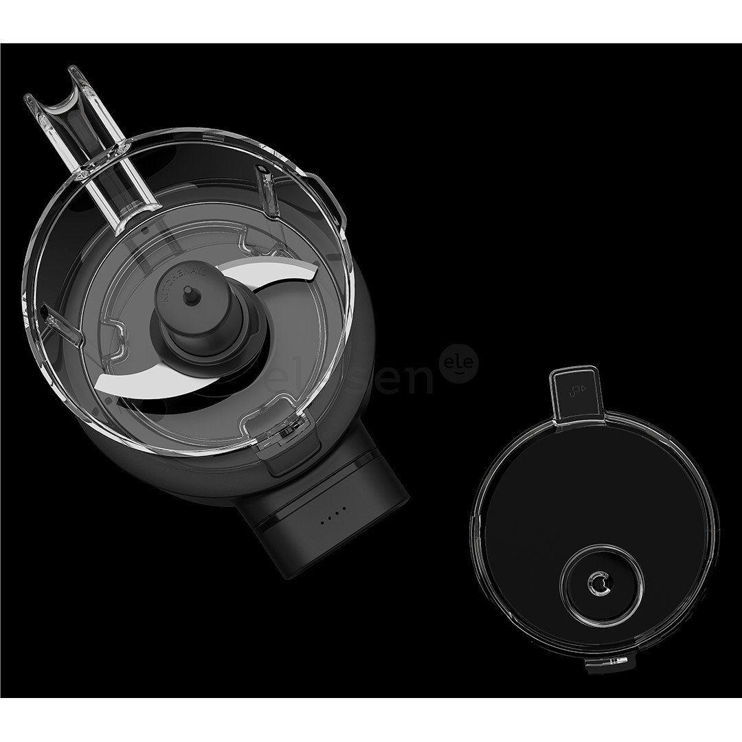 KitchenAid Go, be baterijos, juodas - Smulkintuvas Prekė - 5KFCR500BM