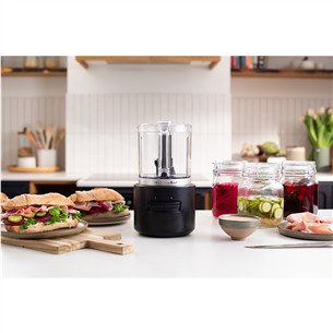 KitchenAid Go, be baterijos, juodas - Smulkintuvas Prekė - 5KFCR500BM