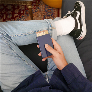Ögon Slider, blue - Card Holder Item - SL-NAVYBLUE