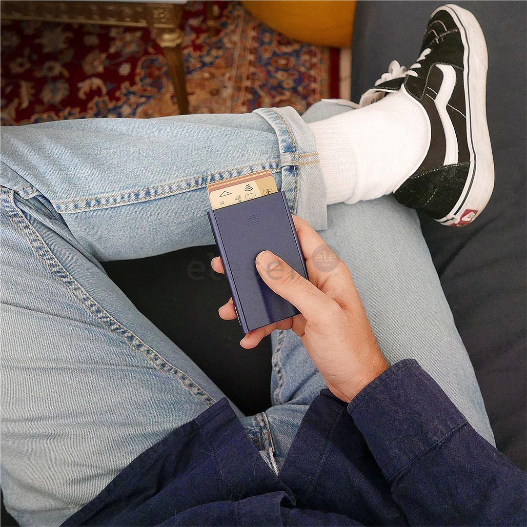 Ögon Slider, blue - Card Holder