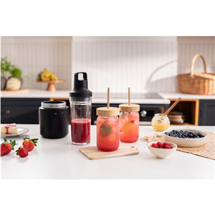 KitchenAid Go, with battery, matte black - Cordless mini blender Item - 5KSBR256BM