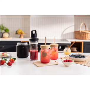 KitchenAid Go, su baterija, juodas - Trintuvas Prekė - 5KSBR256BM