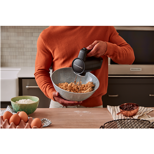 KitchenAid Go, su baterija, juodas - Plakiklis Prekė - 5KHMR762BM