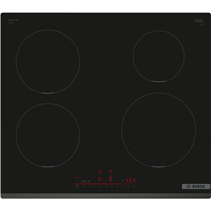 Bosch, Series 6, width 60 cm, black - Built-in induction hob PIE631HB1E