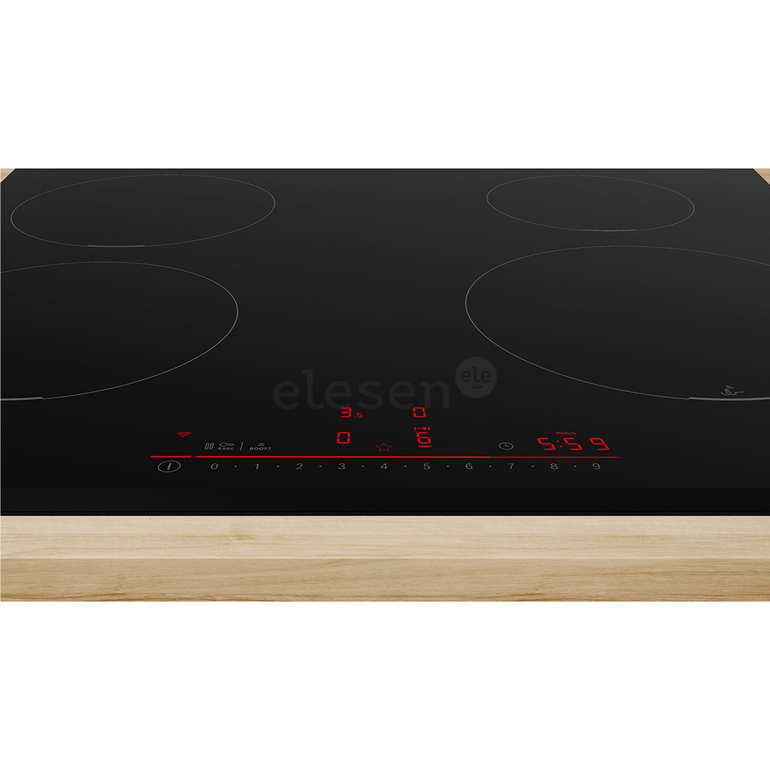 Bosch, Series 6, ширина 60 см, черный - Интегрируемая индукционная варочная панель