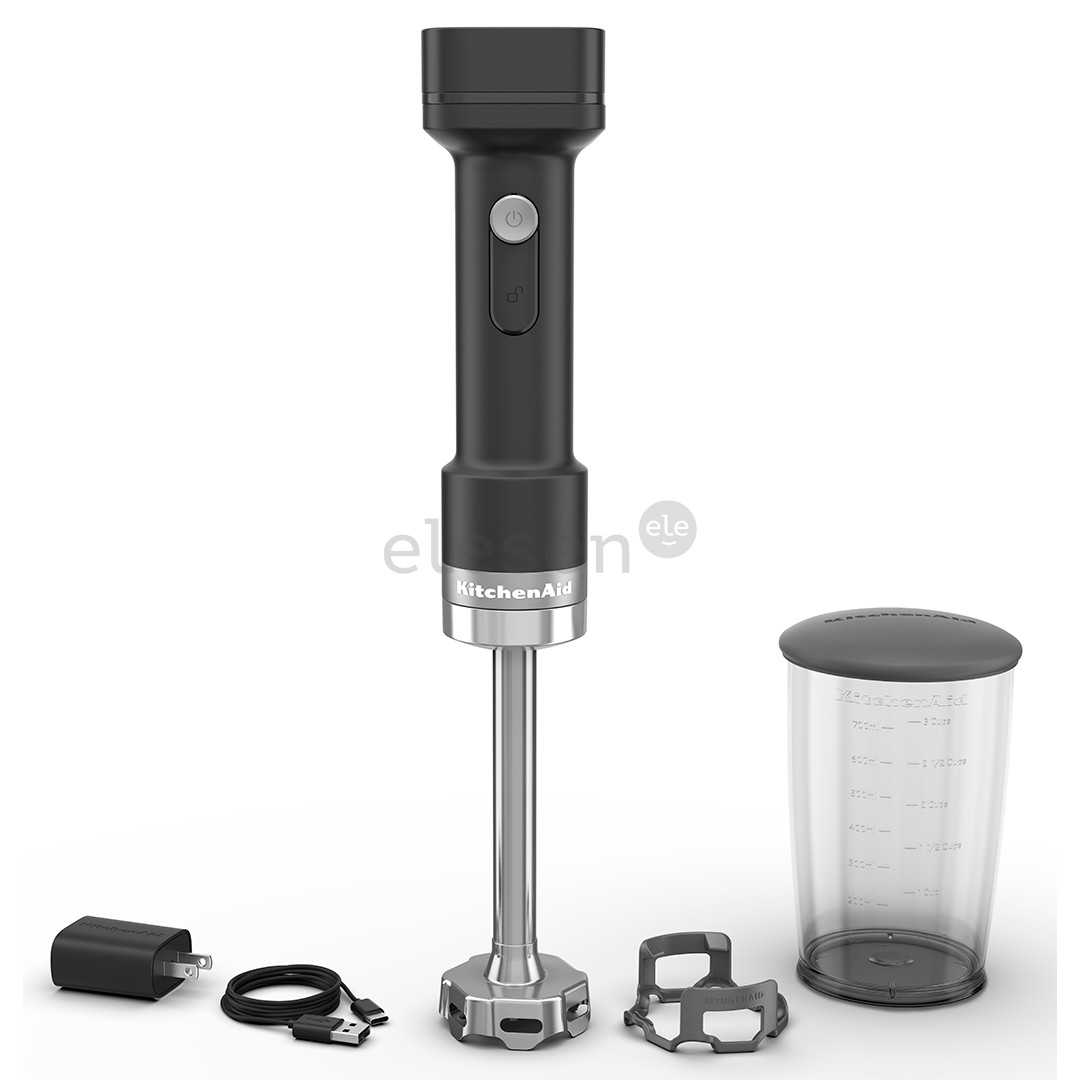 KitchenAid Go, su baterija, juodas - Trintuvas Prekė - 5KHBRV71BM