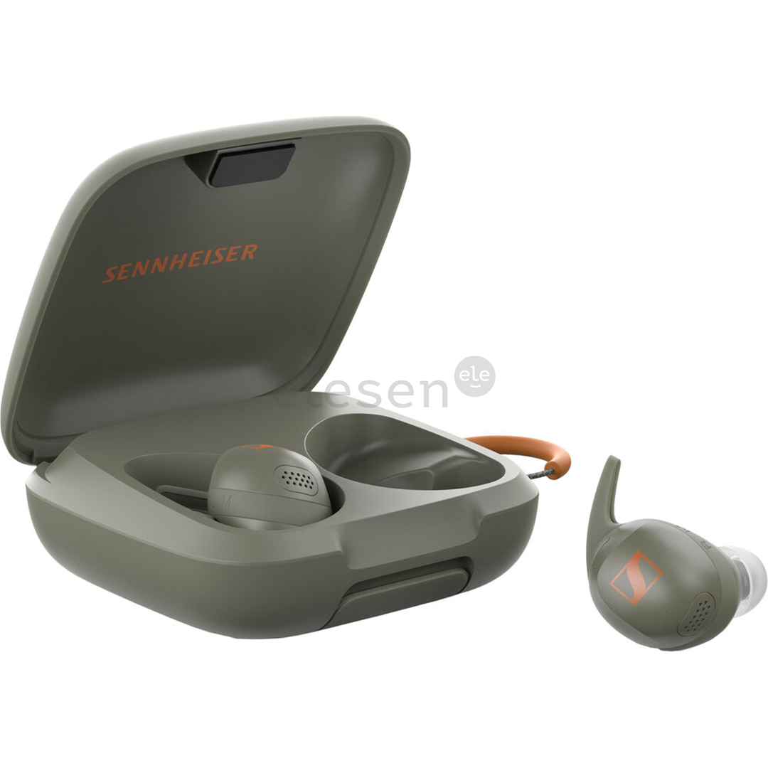 Sennheiser Momentum SPORT True Wireless, žalios - Belaidės ausinės