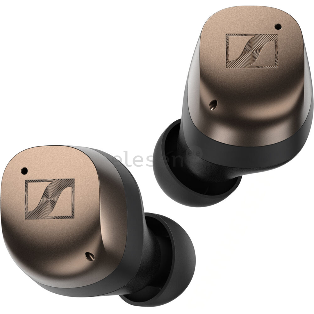 Sennheiser MOMENTUM True Wireless 4, triukšmo slopinimas, juodos/vario - Belaidės ausinės