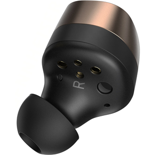 Sennheiser MOMENTUM True Wireless 4, triukšmo slopinimas, juodos/vario - Belaidės ausinės