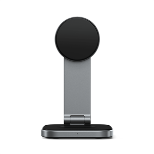 Satechi 2-in-1 Foldable Qi2 Charging Stand - Belaidžio įkrovimo stotelė Prekė - ST-Q21FM ST-Q21FM