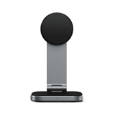 Satechi 2-in-1 Foldable Qi2 Charging Stand - Belaidžio įkrovimo stotelė Prekė - ST-Q21FM