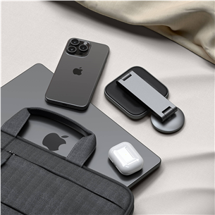 Satechi 2-in-1 Foldable Qi2 Charging Stand - Belaidžio įkrovimo stotelė Prekė - ST-Q21FM