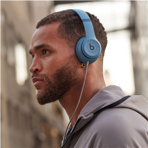 Belaidės ausinės Beats Solo 4, mėlynos Prekė - MUW43ZM/A