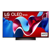 LG C4, 48'', 4K UHD, OLED, gray - TV