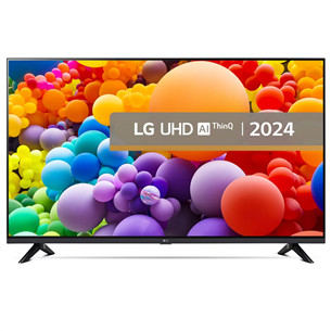 LG UT73, 55'', 4K UHD, LED LCD, juodas - Televizorius