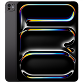 Apple iPad Pro 13”, M4 (2024), 256 ГБ, глянцевый, WiFi + 5G, черный - Планшет