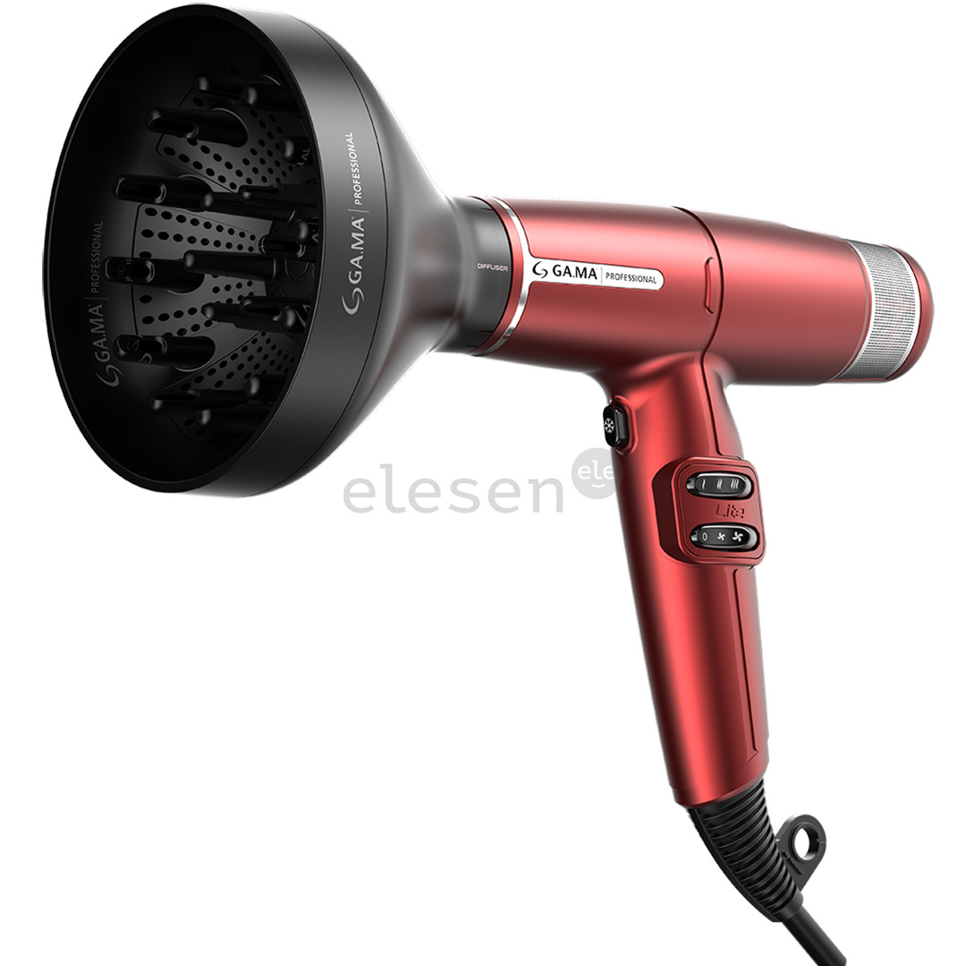 GA.MA IQ Lite, 1500 W, red - Hair dryer