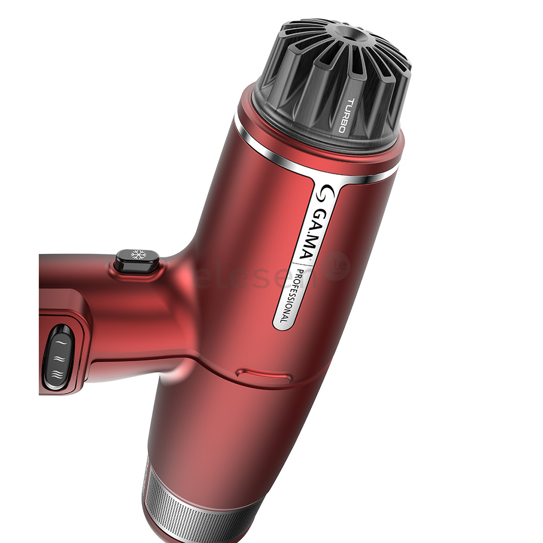 GA.MA IQ Lite, 1500 W, red - Hair dryer